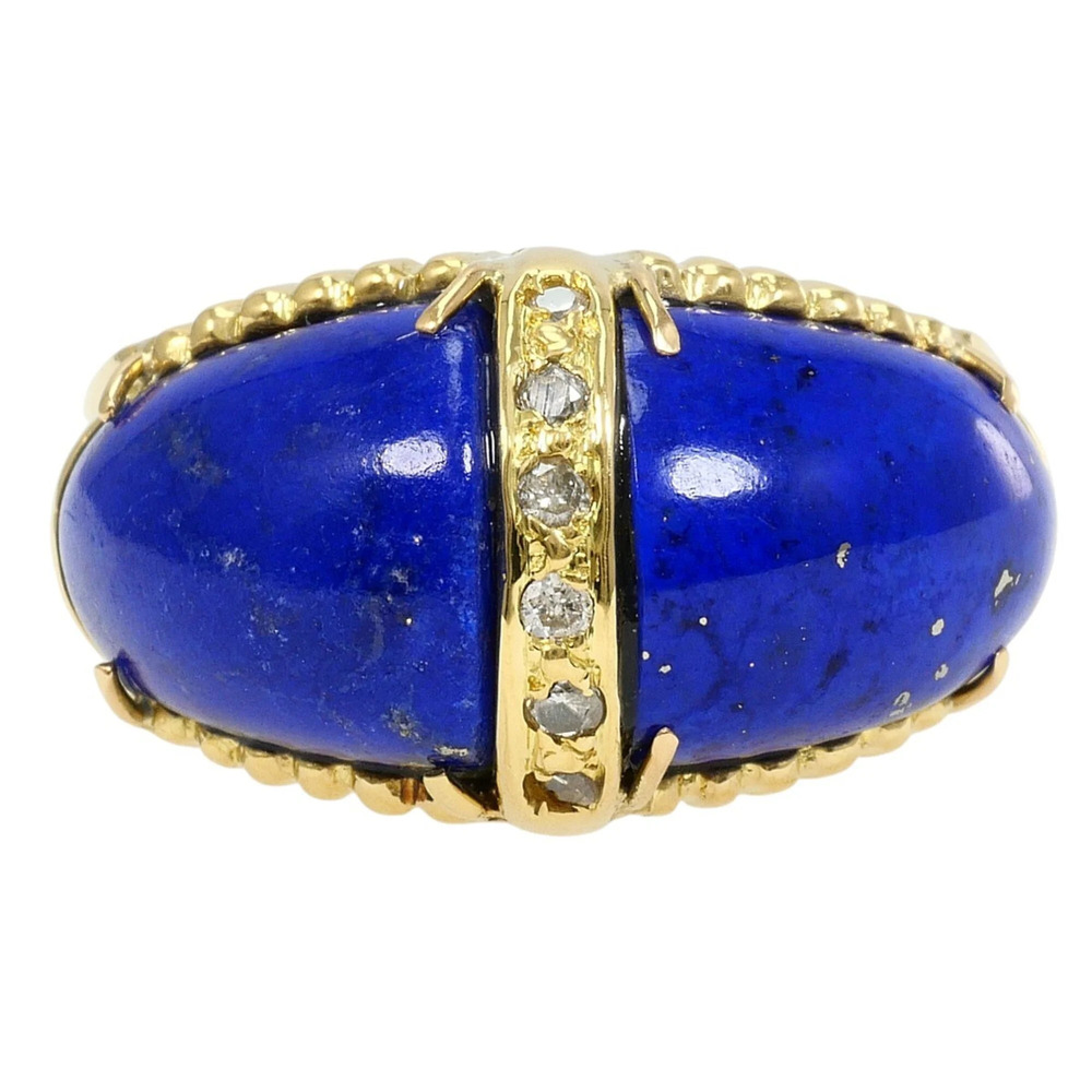 VINTAGE 18k Gold Diamond Ring